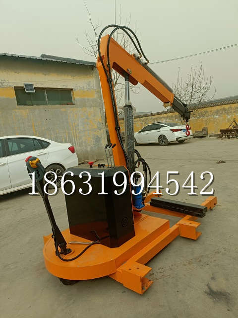 北京自卸车厢随车吊 自制轮式四不像起重机 四驱平板吊 5吨 贵盛